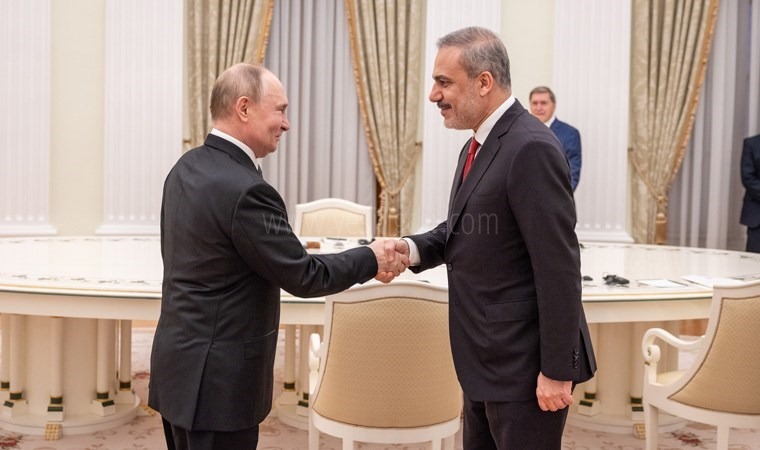 Dışişleri Bakanı Fidan Putin tarafından kabul edildi