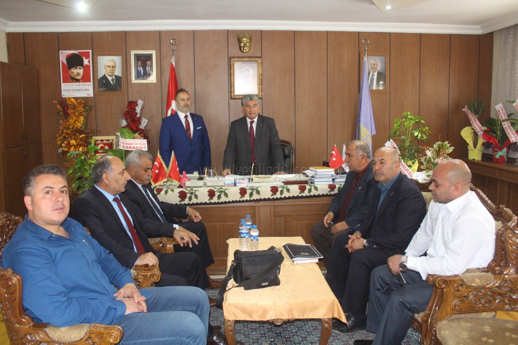 Iğdır Esnaf ve Sanatkarlar Odası Başkanlığında Devir Teslim Töreni