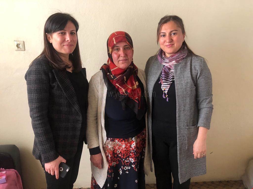 SEMA ÜNLÜ KORALTAN AİLESİNİ ZİYARET ETTİ