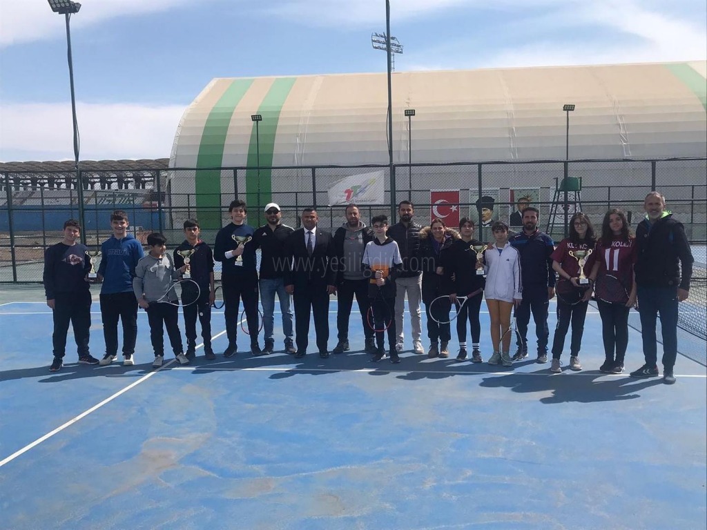 Tenis turnuvaları tamamlandı