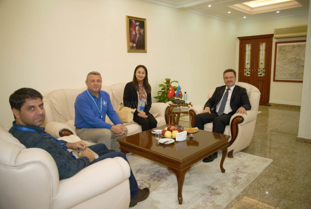 BM WFP YETKİLİLERİNDEN VALİ ÜNLÜYE ZİYARET
