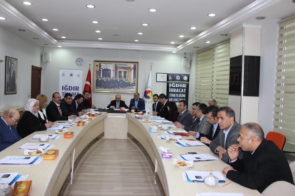 ''IĞDIR İHRACAT STRATEJİSİNİ BELİRLİYOR-ARZ YÖNÜ İSİMLİ PROJEMİZiN ÇALIŞTAYI YAPILDI