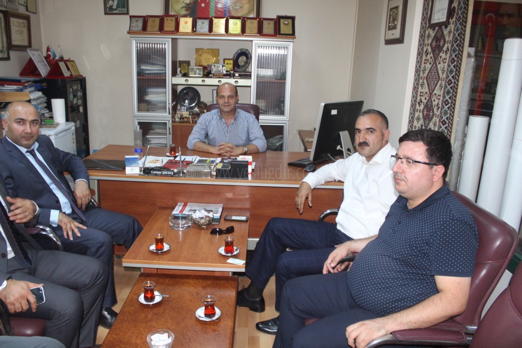 Azerbaycanlı Meslektaşlarımızın Nezaket Ziyareti
