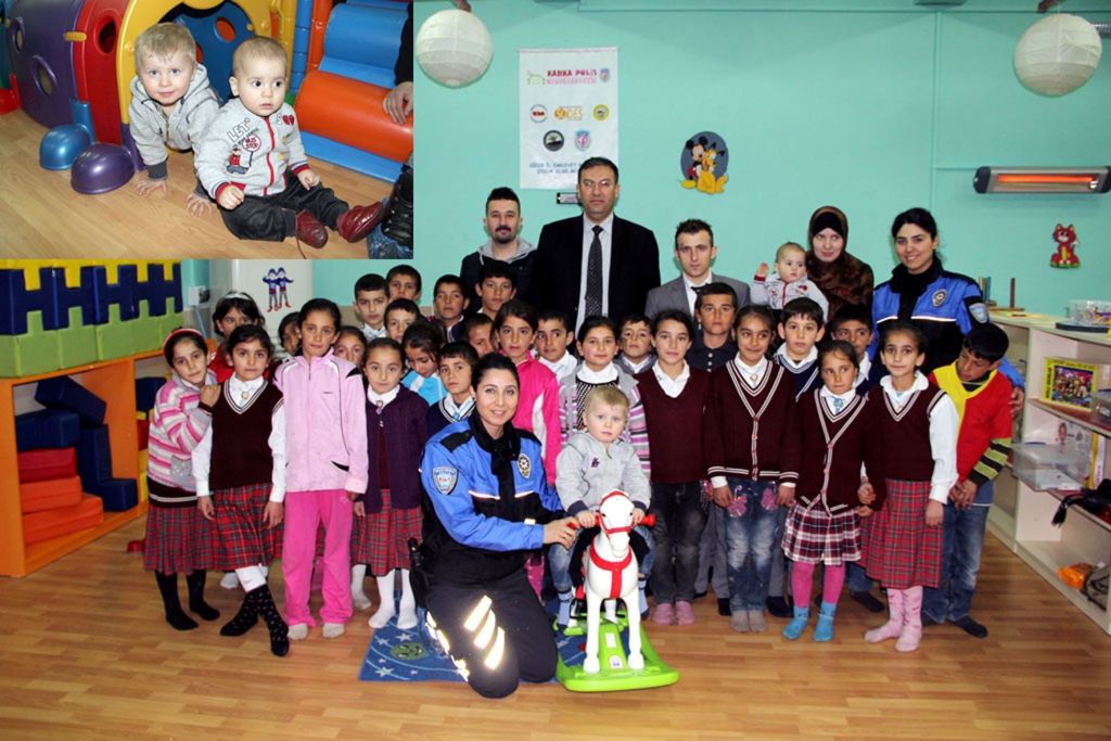Yabancılar Şube Müdürlüğü Misafirhanesinde Bulunan Yabancı Çocukların Kanka Oyuncakhanesini Ziyareti