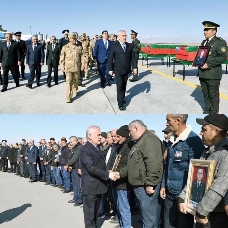 NAHÇİANLI ŞEHİTLER SON YOLCULUKLARINA UĞURLANDILAR