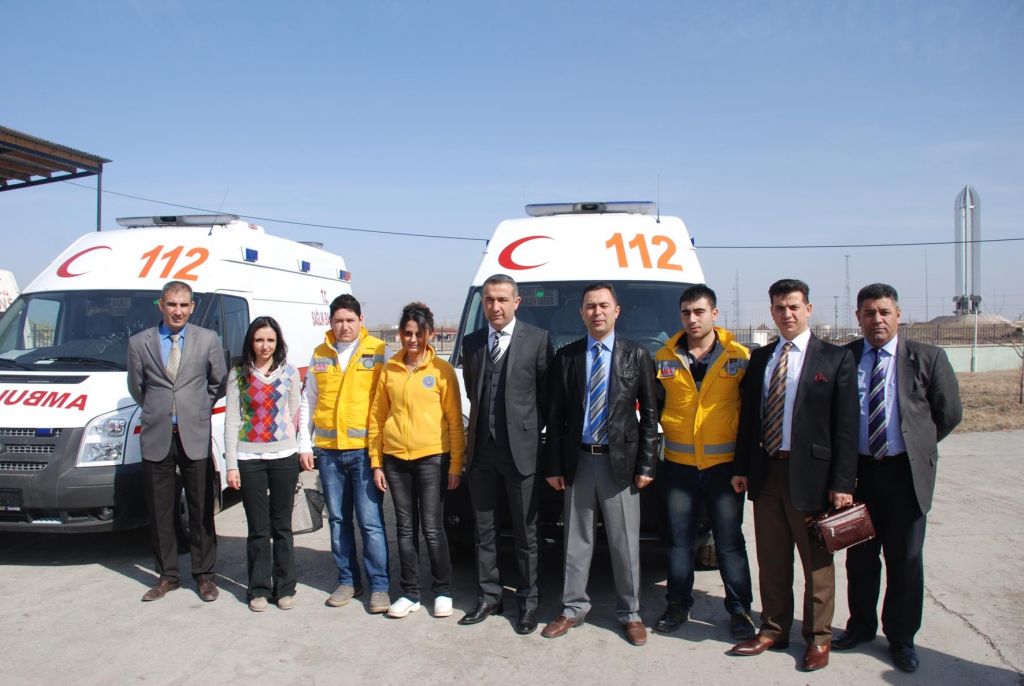 İl Sağlık Müdürü ErolBakanlığımızdan Filomuza Üç Ambulans Daha