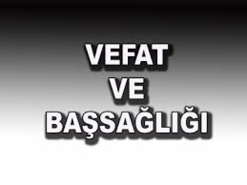 Başsağlığı Mesajı