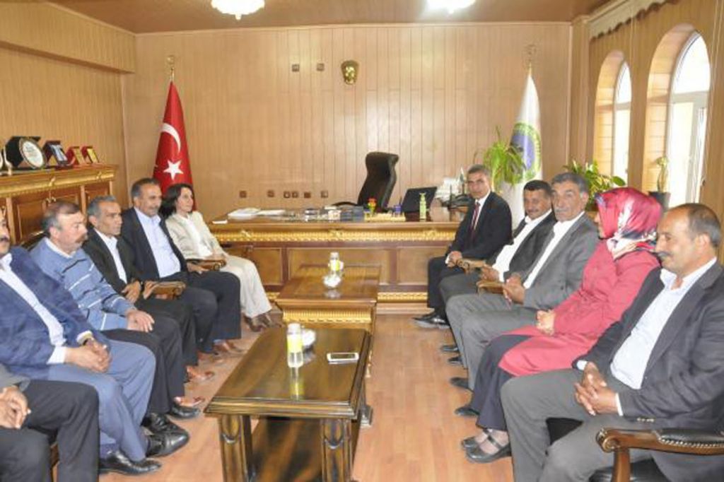 Iğdır Belediye Başkanlarından Tuzlucaya Geçmiş Olsun Ziyareti