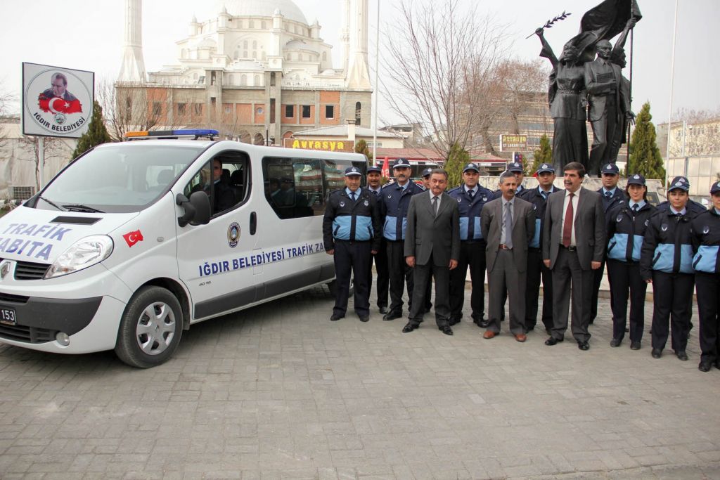 Trafik Zabıta Aracı Hizmete Girdi