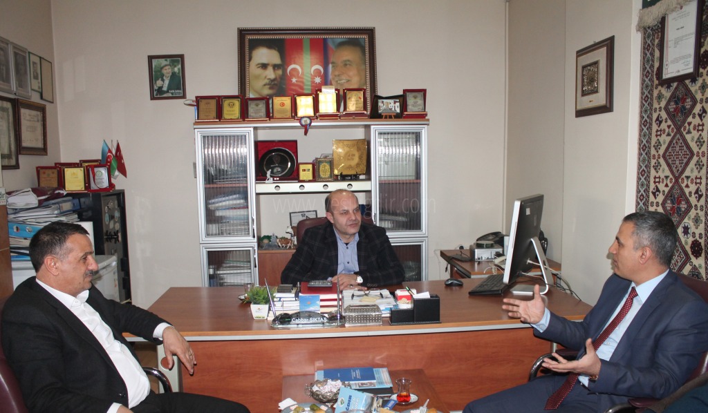 Başkan Murat Yikitten Nezaket Ziyaret