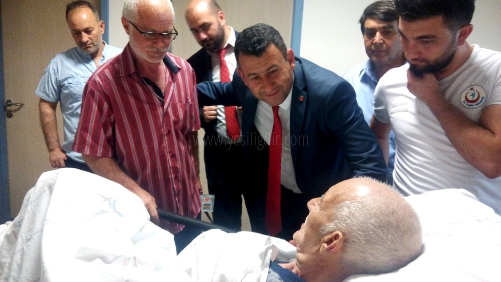 MHP ADAYLARI DEVLET HASTANESİNİ ZİYARET ETTİLER