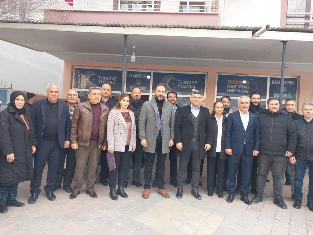 Ali Kemal Ayazdan Karakoyunlu İlçe Başkanlığına Ziyaret