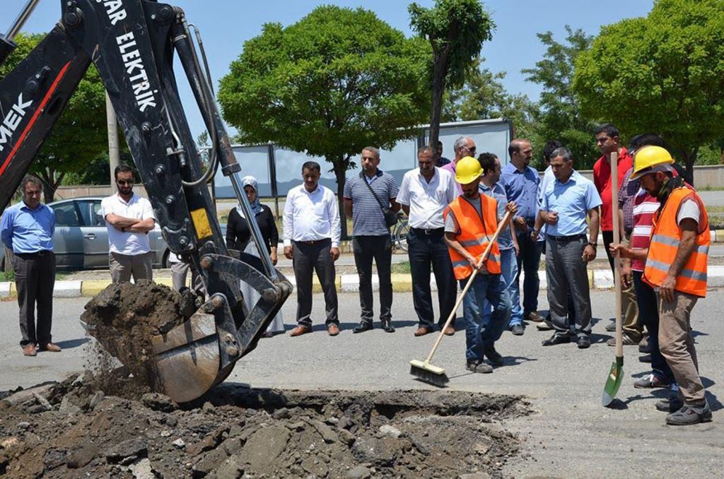 Iğdırda doğalgaz çalışması başladı