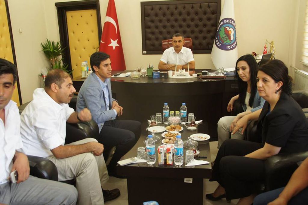 DBP ve HDP Eş Başkanlarından Iğdır Belediyesine Ziyaret