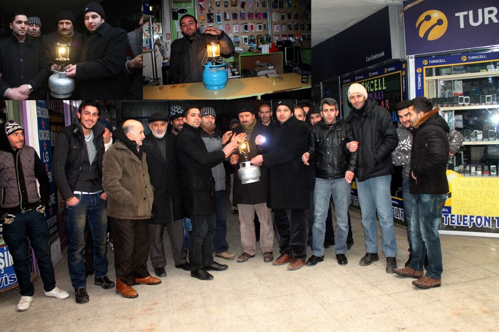 Iğdır Yeraltı Çarşısı Esnafından Elektrik Kesintisine Tepki