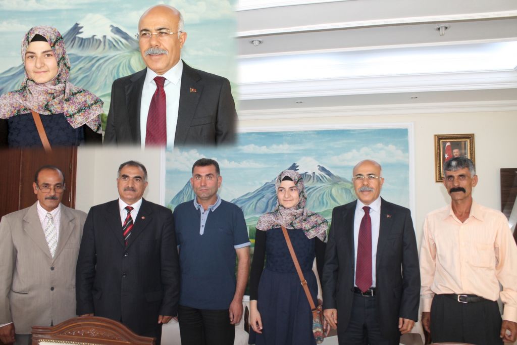 Vali Ahmet Pek Üniversiteye Yerleşen Şehit ve Gazi Çocuklarını Tebrik Etti