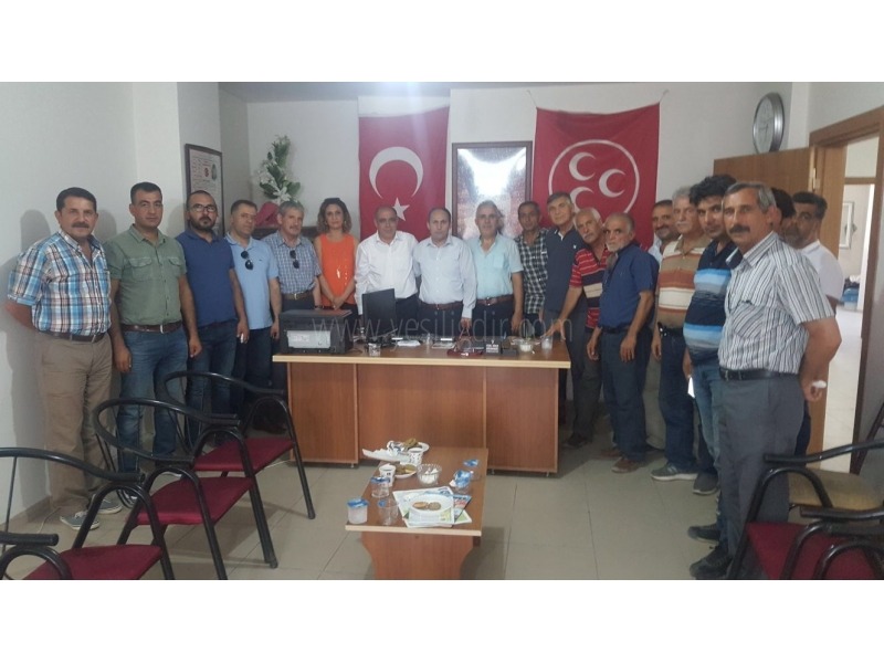 MHP YENİ YÖNETİMMİNE İADE ZİYARETİ
