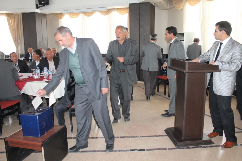 Iğdır'da Köylere Hizmet Götürme Yönetim Kurulu Seçimi Yapıldı