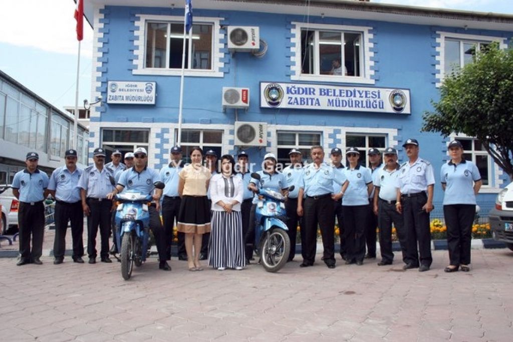 Zabıta Müdürlüğü Trafik Motorları Faaliyette