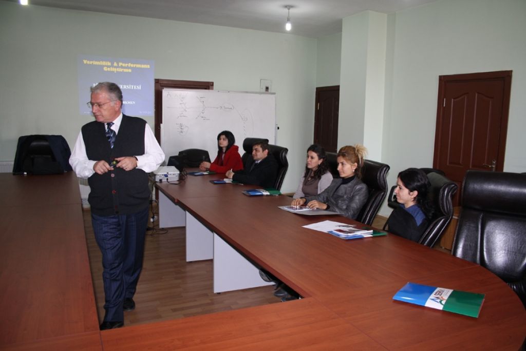 Iğdır Üniversitesinin Verimlilik ve Performans Yönetimi Eğitimleri başladı