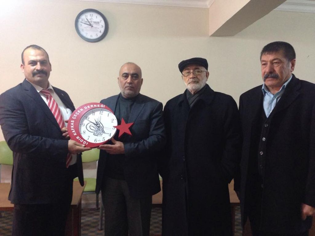 Iğdır Kafkas Çeçen Derneği Başkanı Muharrem Çeçenden Ehli beyt Alimleri Derneğine Ziyaret