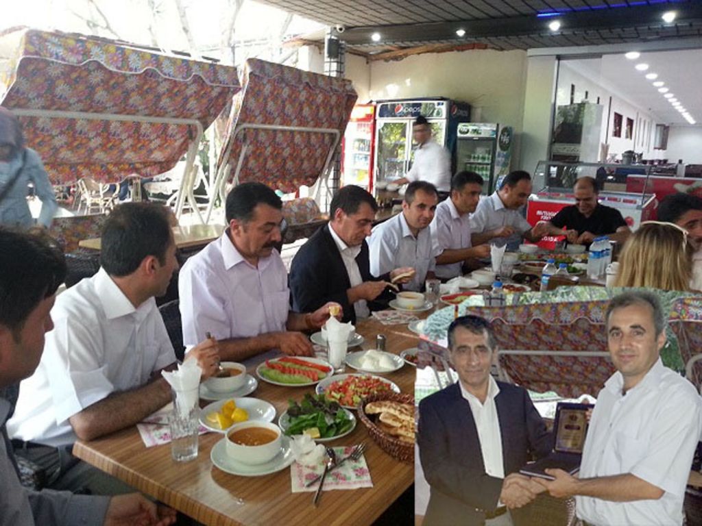 Vergi Dairesi Müdürü Demirciye Veda Yemeği