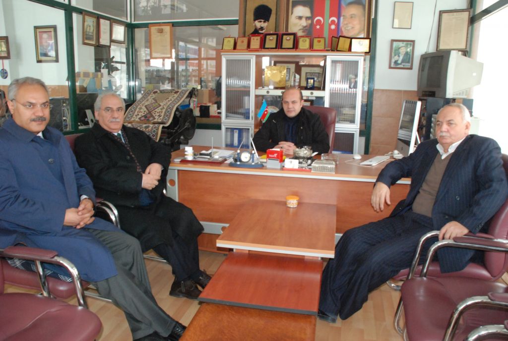 Prof Dr Dursun Akdemir ve Doç Dr Kerem Karabulut Gazetemizi ziyaret ettiler