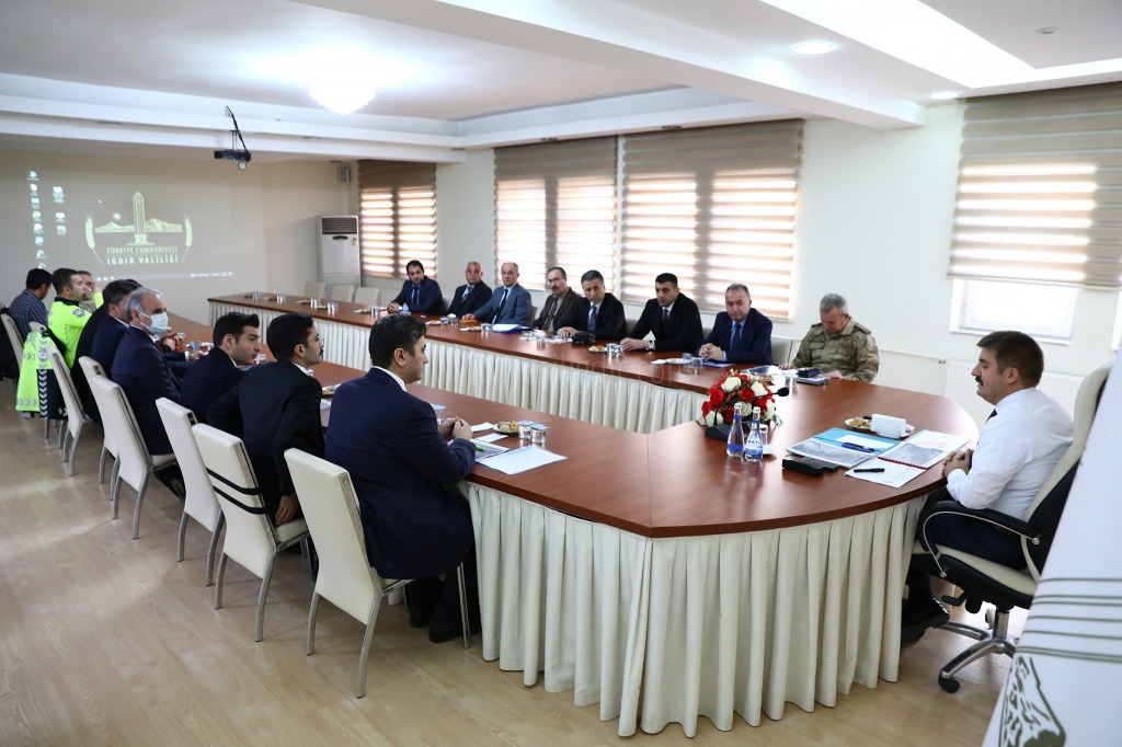 Kar ve Buzla Mücadele Koordinasyon Toplantısı Gerçekleştirildi