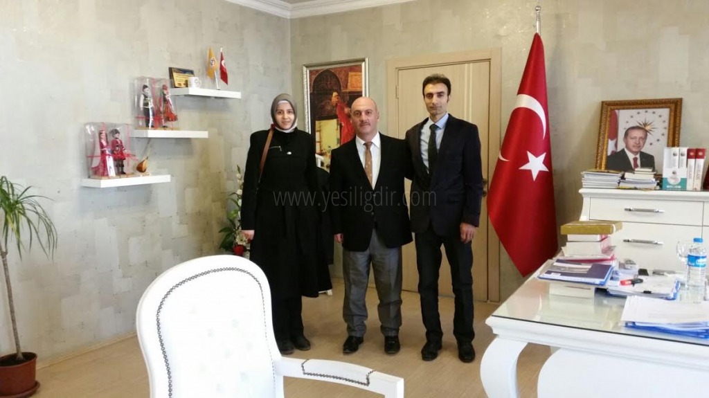 Iğdırda Yılın Öğretmeni Seçilenler Milli Eğitim Müdürünü Ziyaret Etti