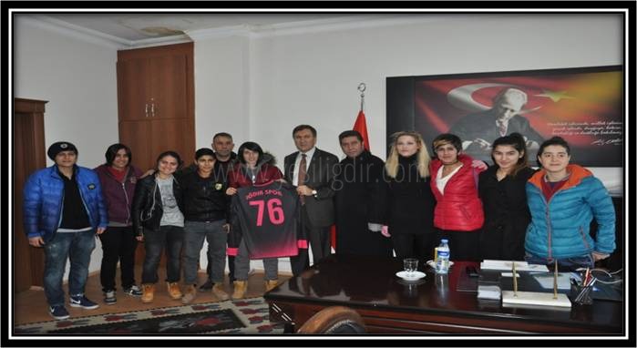 BAYAN SPORCULAR GENEL SEKRETERİ ZİYARET ETTİLER