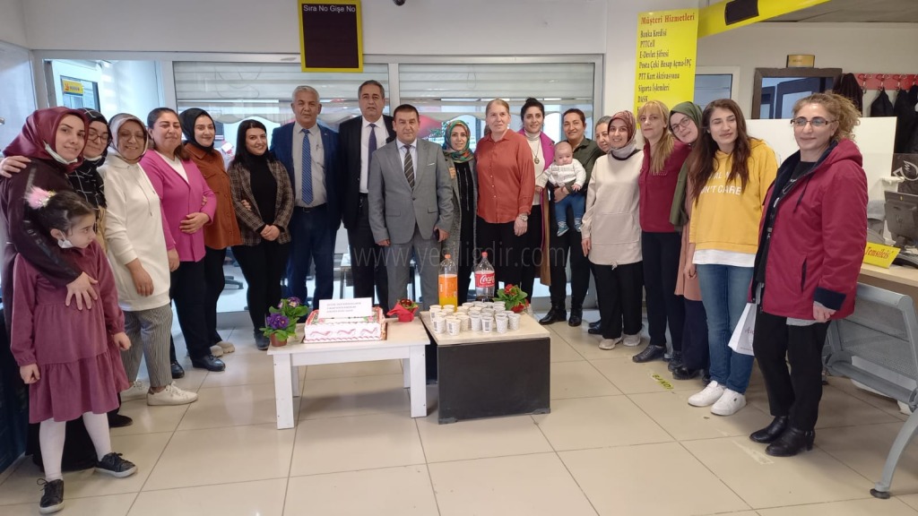 Iğdır Ptt Baş Müdürlüğünde  8 Mart Kadınlar Günü Kutlandı