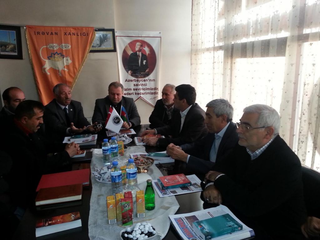 MHP Iğdır Belediye Başkan Adayı Güneş'ten Asimder'e Ziyaret