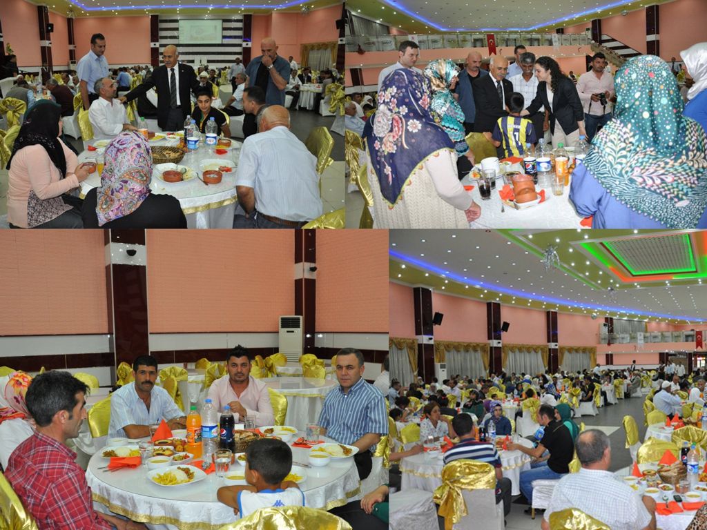 Valilikten Şehit ve Gazi Ailelerine İftar Yemeği