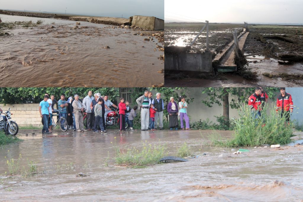 Sel Iğdır'da Zarara Yol Açtı
