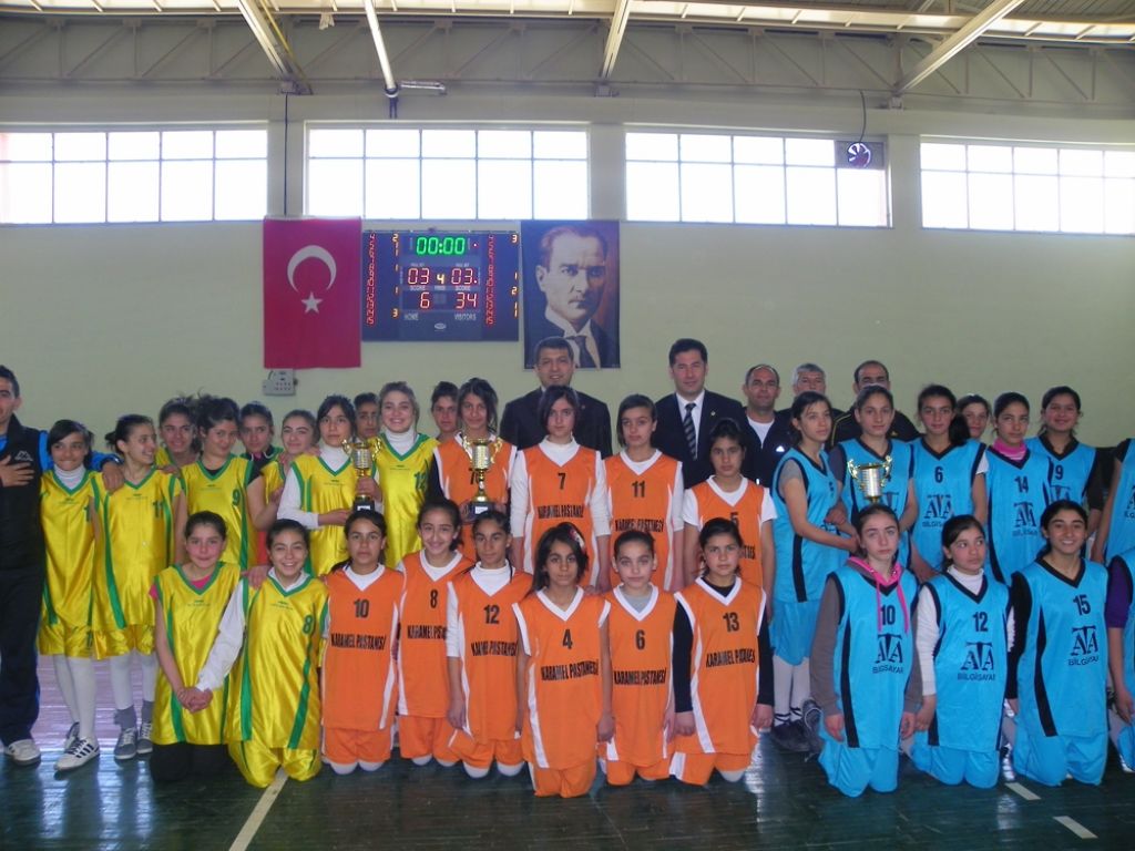Basketbol Ligi Küçük Kızlar Müsabakası Sona Erdi
