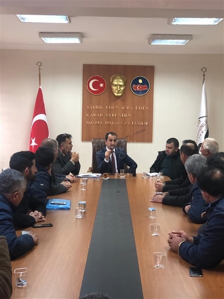 Kaymakam Güzel Başkanlığında Köy sorunları Masaya yatırıldı