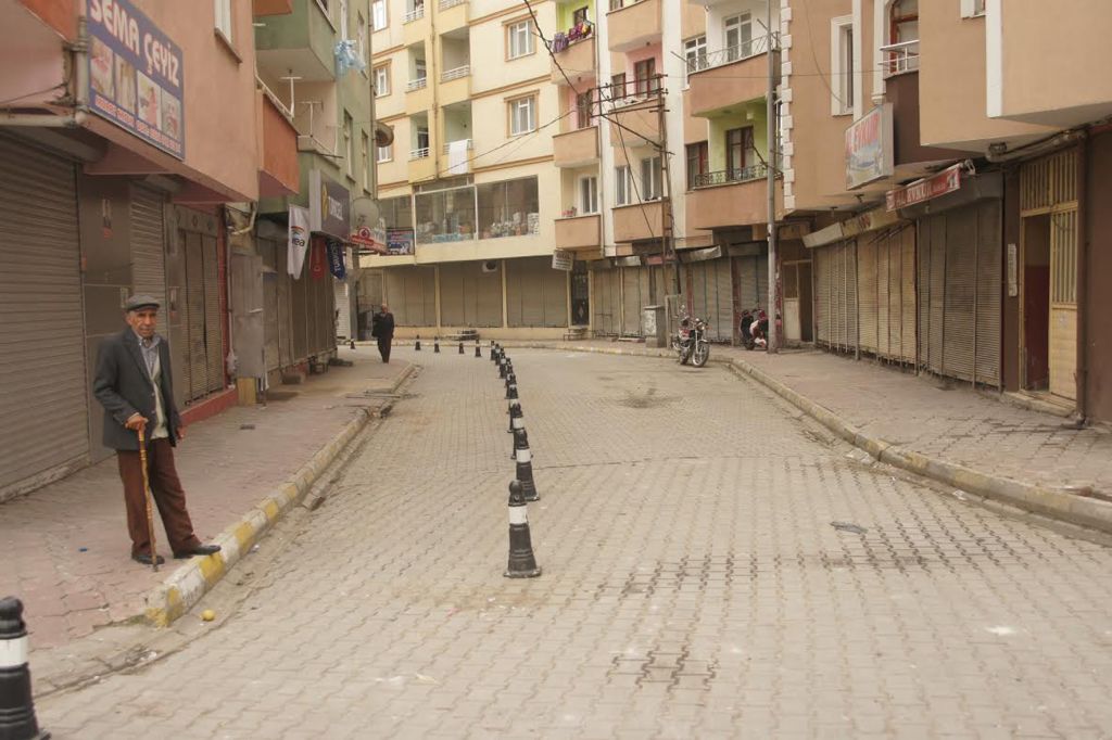 Iğdır'da Kepenk Kapatma Eylemi
