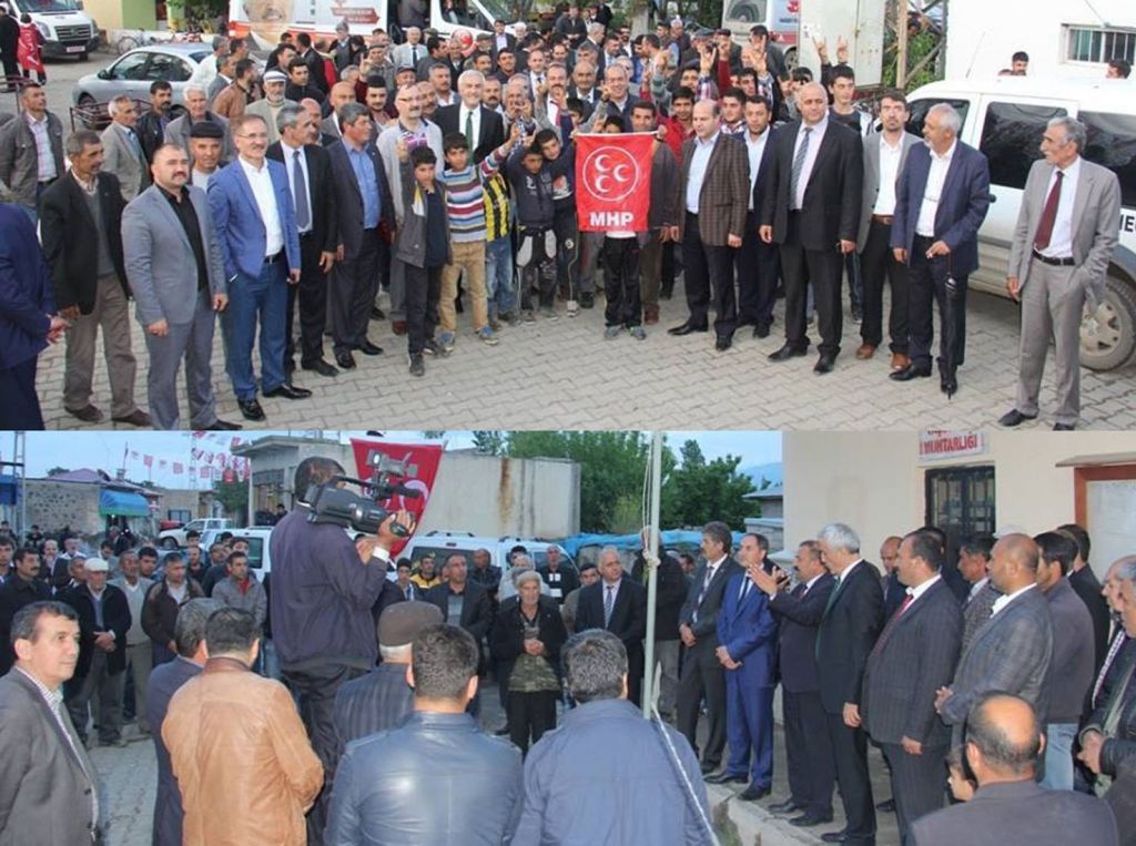Koçkıran ve Taşburunlu Vatandaşlar Yüreğimiz MHP İle Atıyor Dediler