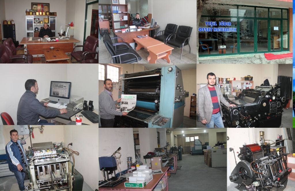 Yeşil Iğdır Gazetesi ve Matbaasının yeni hali