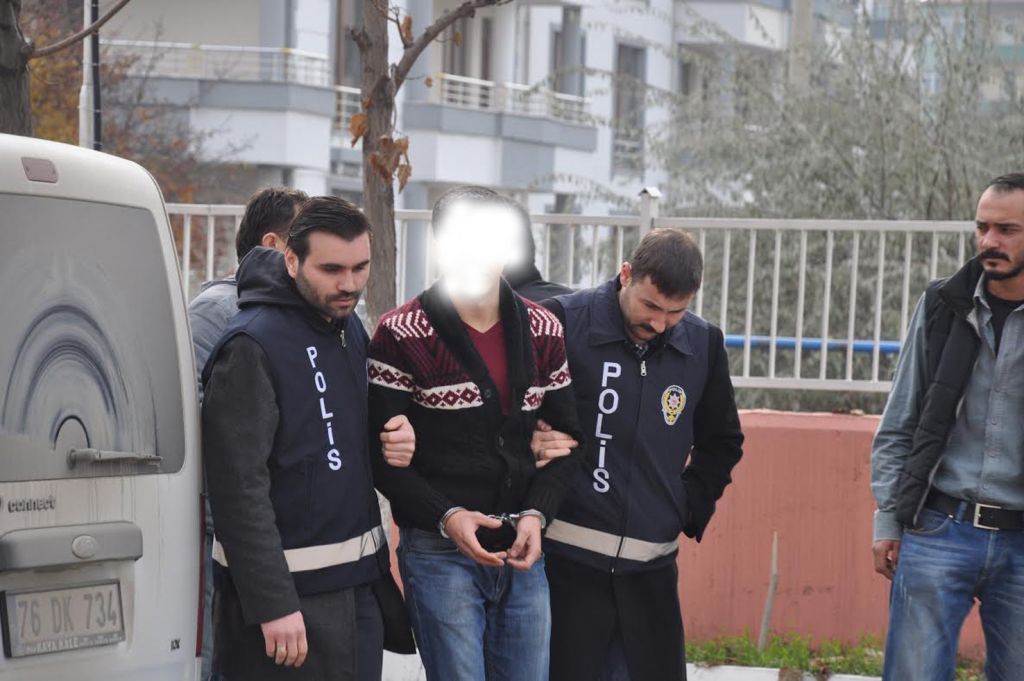 Namaz vaktinde Tüp çalan hırsız tutuklandı