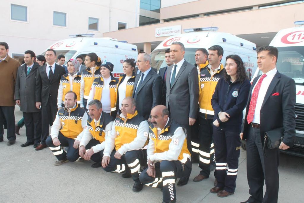 Bakanlıktan 4 Yeni Ambulans