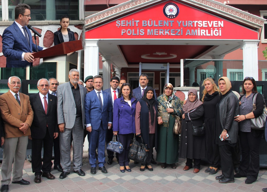 Polis Merkezi Amirliğine ŞEHİT BÜLENT YURTSEVEN İsmi Verildi