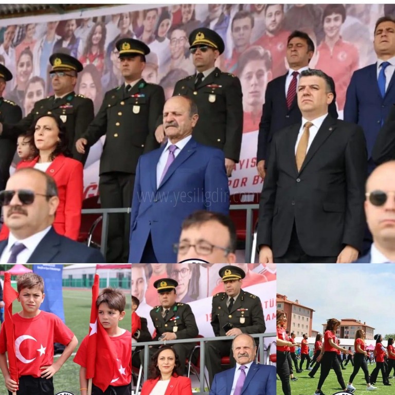 BELEDİYE BAŞKANI GÜNEŞ 19 MAYIS ETKİNLİKLERİNE KATILDI