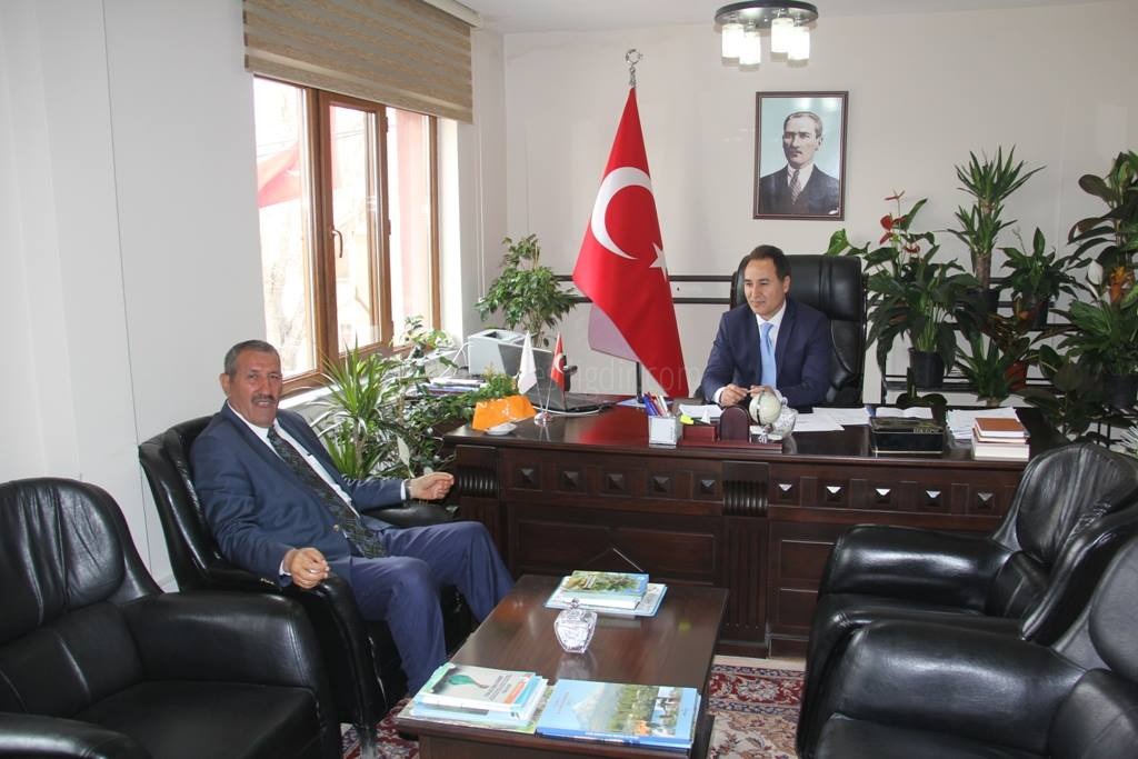 AK PARTİ MİLLETVEKİLİ NURETTİN ARAS ORMAN İŞLETME MÜDÜRLÜĞÜNÜ ZİYARET ETTİ