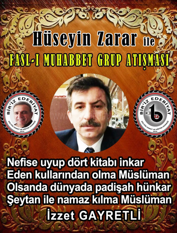289 Fasl-ı muhabbet Atışma dörtlükleri