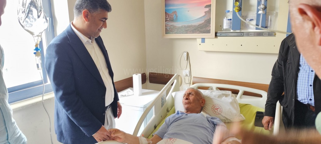 AK PARTİ İL BAŞKANI ALİ KEMAL AYAZDAN AYDIN DENİZE GEÇMİŞ OLSUN ZİYARETİ