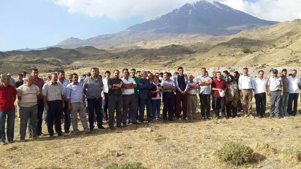 Iğdır'dan Ağrı ve Tendürek Dağlarında Canlı Kalkan Eylemi