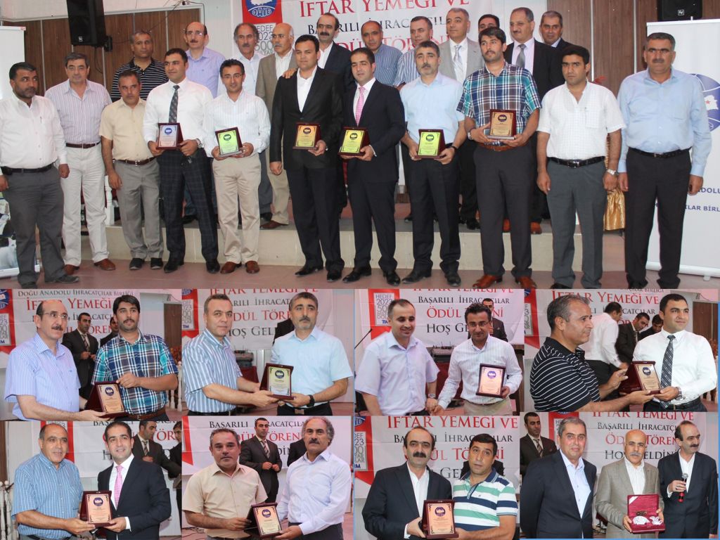 DAİB'ten Başarılı Iğdır'lı İhracatçılara Plaket