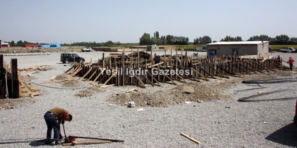 Modern Hayvan Pazarı İnşaatına Başlandı