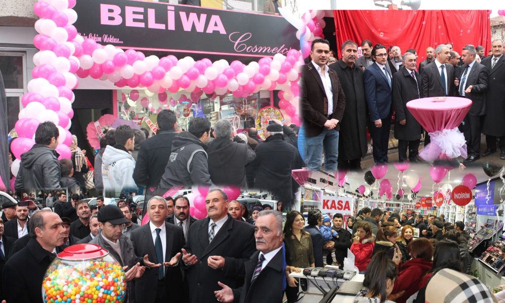 Beliwa Kozmetik'in ikinci şubesinin  Açılışı Yapıldı